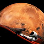 تسلا رودستر ایلان ماسک به نزدیکی مریخ رسیده است