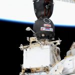 کپسول سرنشین‌دار سایوز به ایستگاه فضایی بین‌المللی پیوست