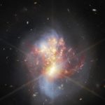 تلسکوپ وب تشکیل پنهانی ستارگان را در برخورد دو کهکشان آشکار کرد