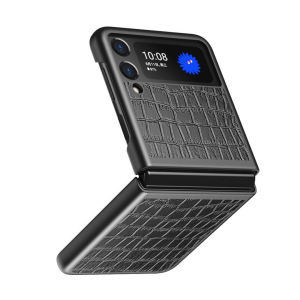 کاور مدل چرمی کد FIZ3 مناسب برای گوشی موبایل سامسونگ Galaxy Z Flip 3 5G